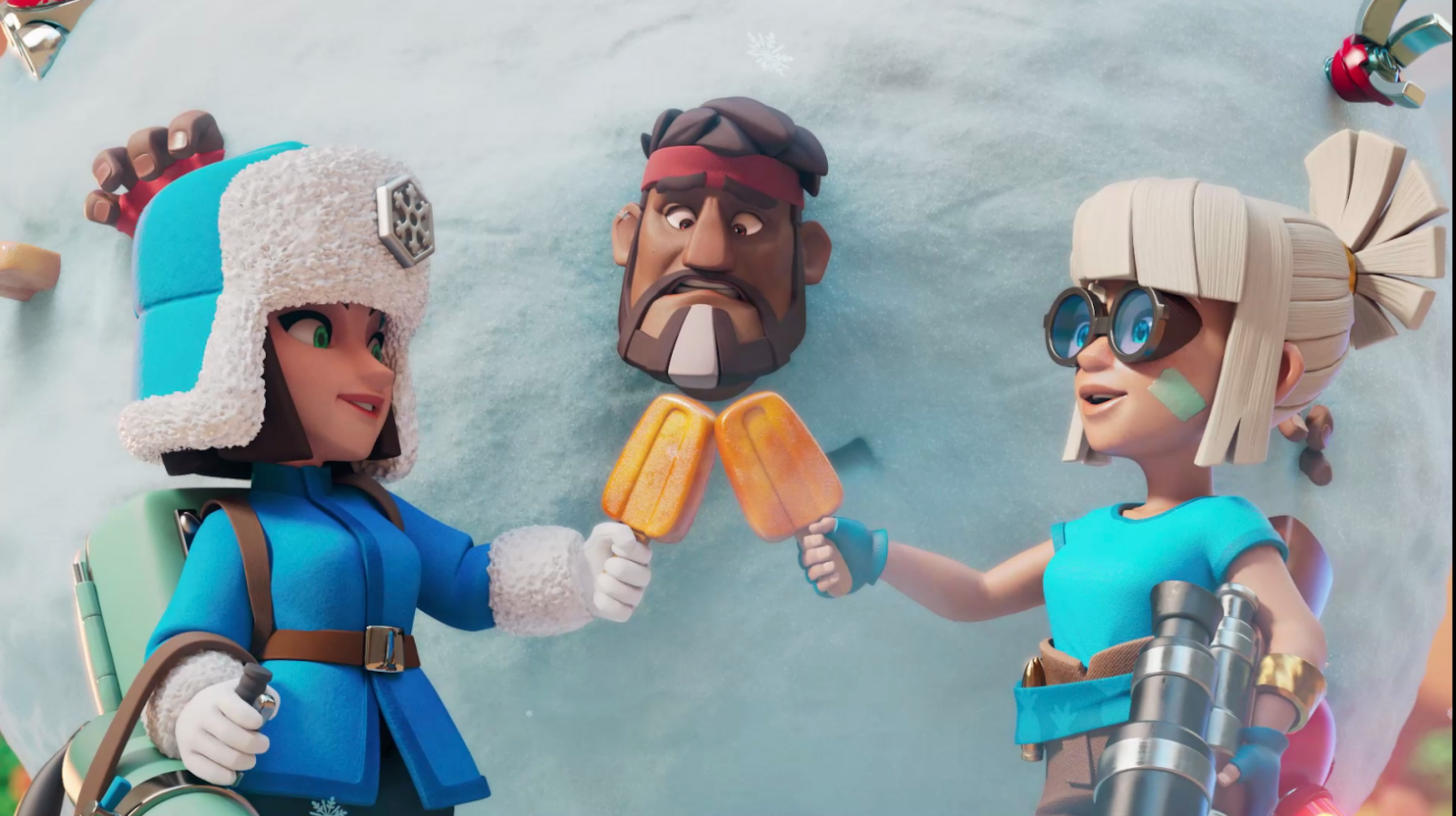 Boom Beach Cryoneer Animation Shortform & Advertising Blue Zoo
